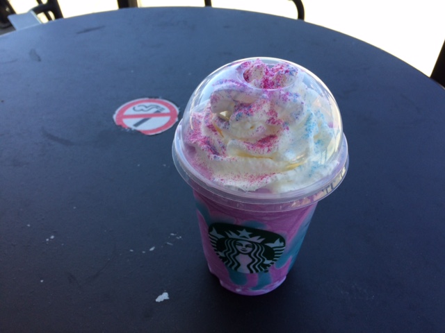 Try the Limited Edition Starbucks Unicorn Frappuccino for some Sour Power!