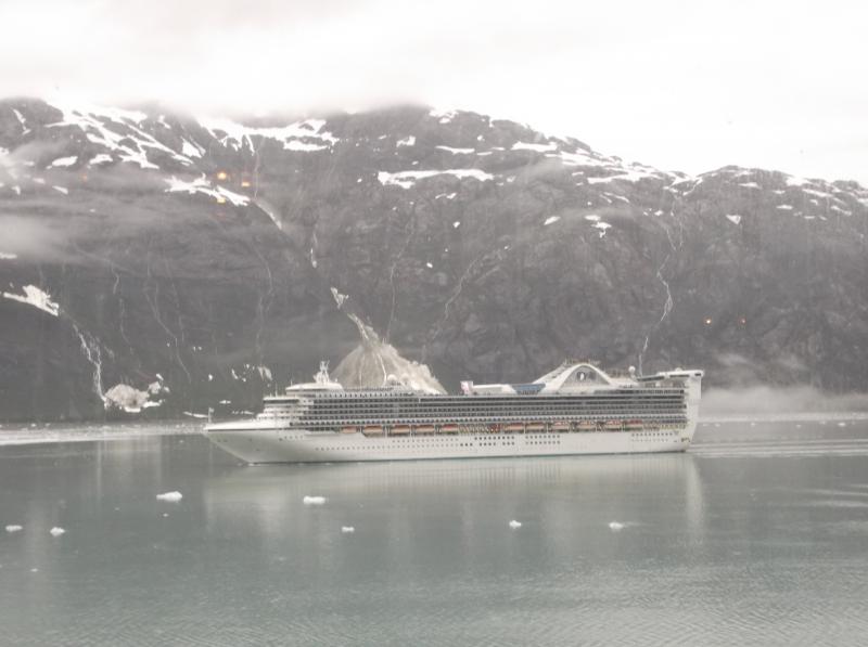 Holland America Zuiderdam cruising in Glacier Bay