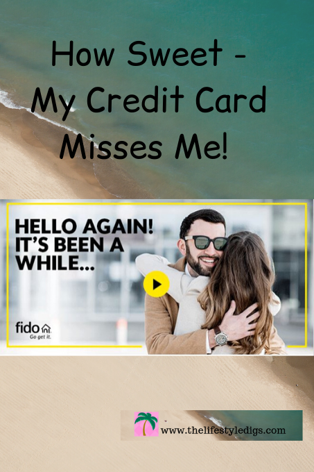 How Sweet - My Credit Card Misses Me!