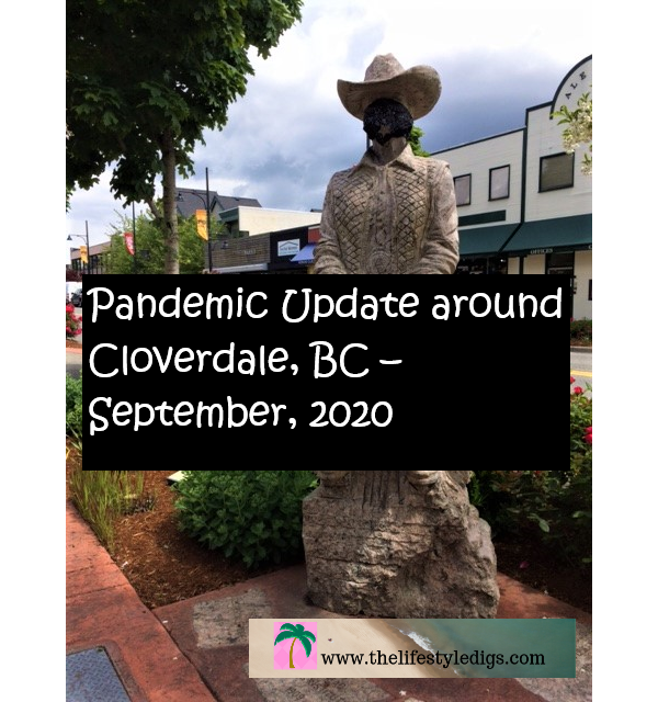 Pandemic Update around Cloverdale, BC – September, 2020