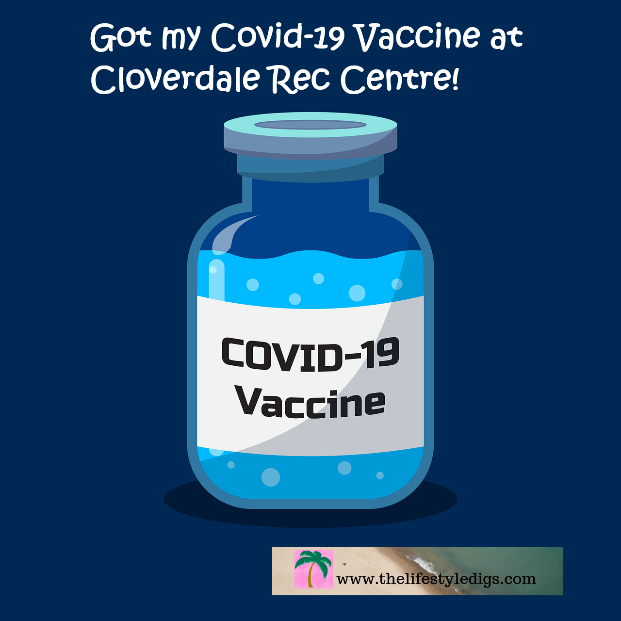 Got my Covid-19 Vaccine at Cloverdale Rec Centre!