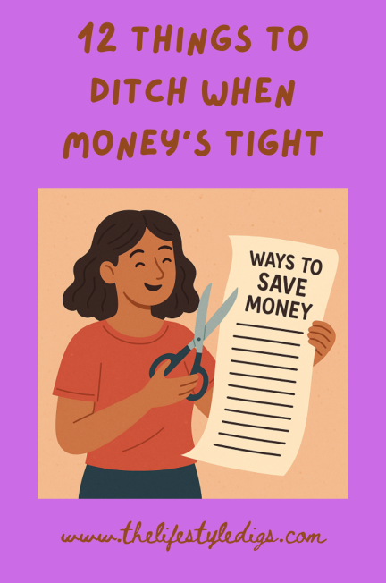 12 Things to Ditch When Money’s Tight