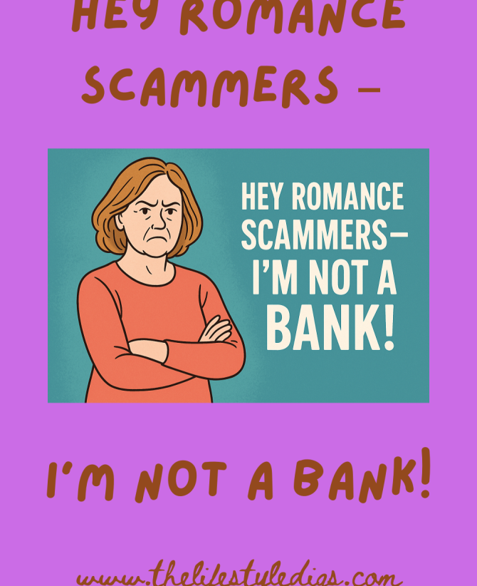 Hey Romance Scammers - I’m Not a Bank!